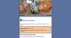 Desktop Screenshot of oxfordsandyblackpigs.org.uk